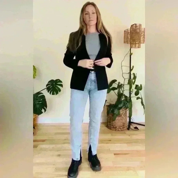 Banana Republic Black Going Out Blazer - Picture 7 of 7